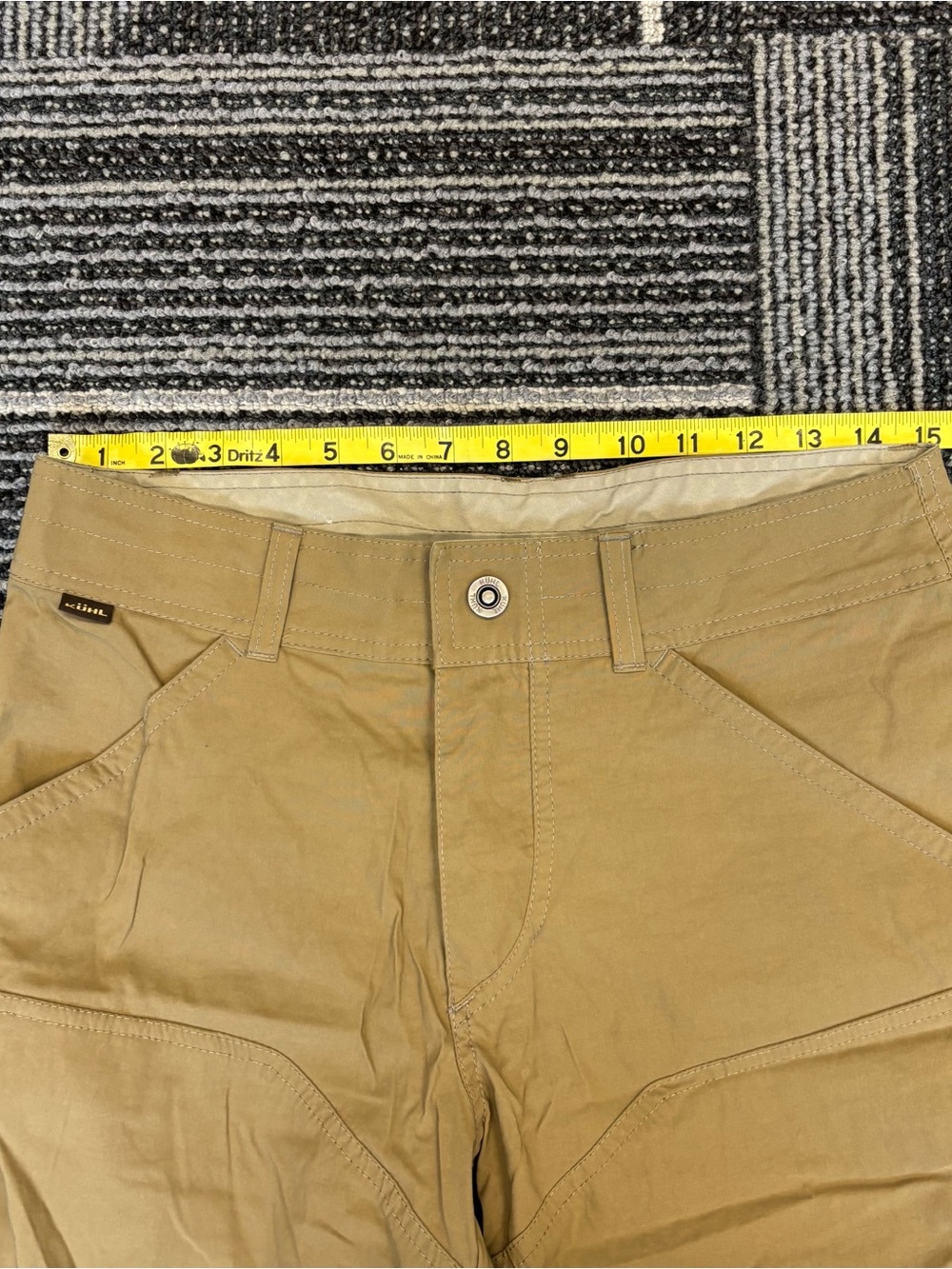 Kuhl Renegade Shorts size‎ 30 khaki - Picture 7 of 10